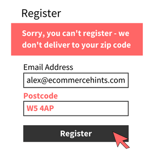 woocommerce ask for postcode on registration form