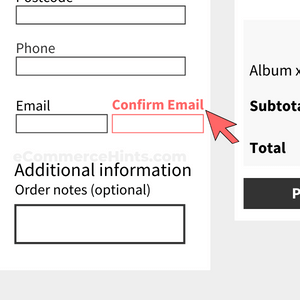 woocommerce checkout confirm email