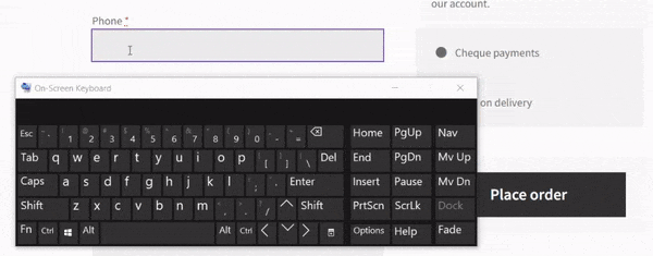 WooCommerce checkout phone number field only allowing numbers only
