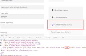 WooCommerce get payment method ID
