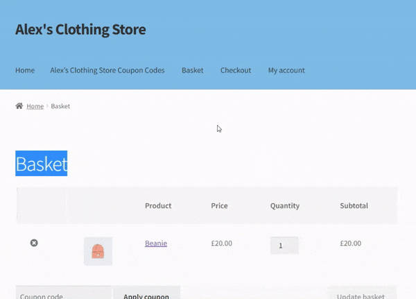 WooCommerce header removed on checkout but showing on cart and thank you page