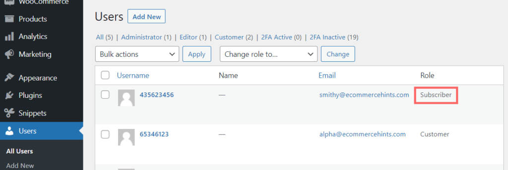 WooCommerce Change User Role After Purchase