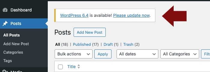 WordPress 6.4 WordPress 6.4