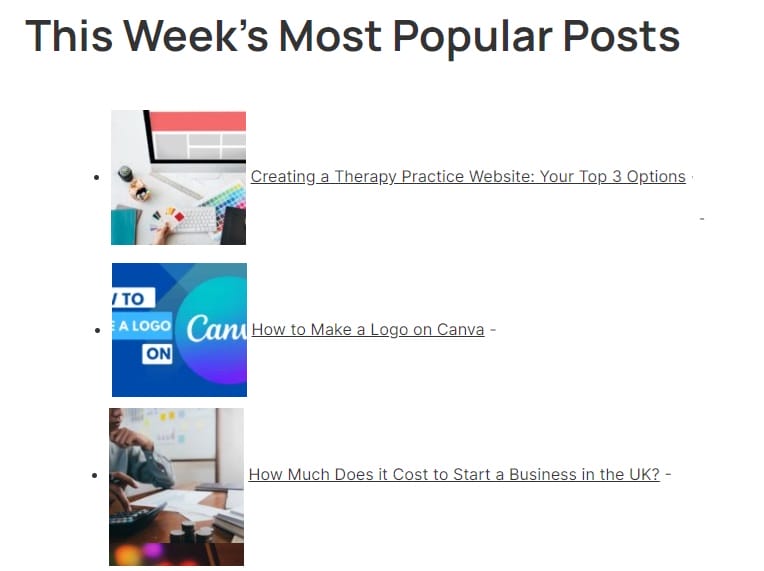 How to Showcase Trending Articles Based on Views in WordPress 3 displayposts_3_displaypostspage
