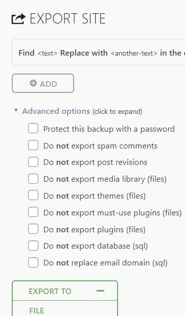 All-in-One WP Migration