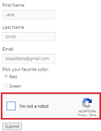 How to Add CAPTCHA to a WordPress Contact Form 3 wp-CAPTCHA-robot