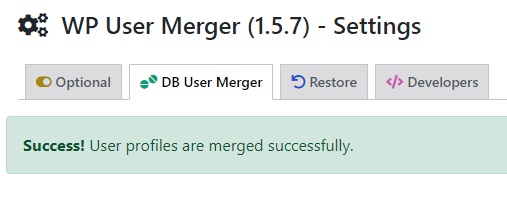 How to Successfully Merge Multiple WordPress Websites 16 merge wp merge users done