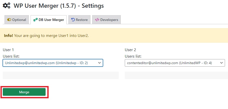How to Successfully Merge Multiple WordPress Websites 14 merge wp merge users