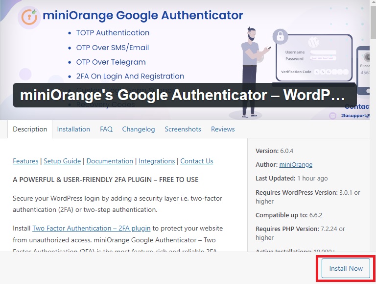 How to Scan Your WordPress Website for Vulnerabilities: Best Practices and Tools 10 wp vulnerabilities google authenticator