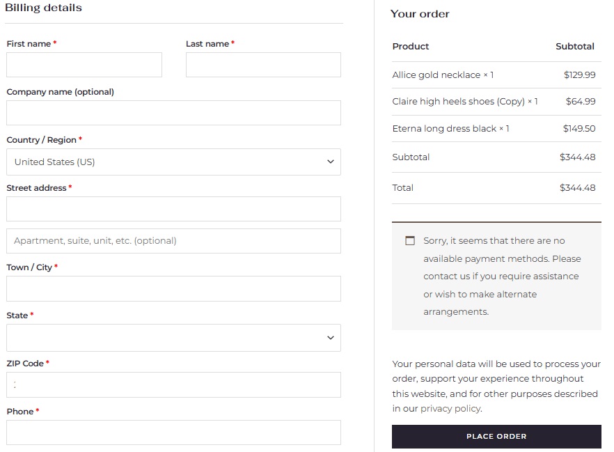 How to Set Up One-Page Checkout in Your WooCommerce Store 3 woo onepage checkout