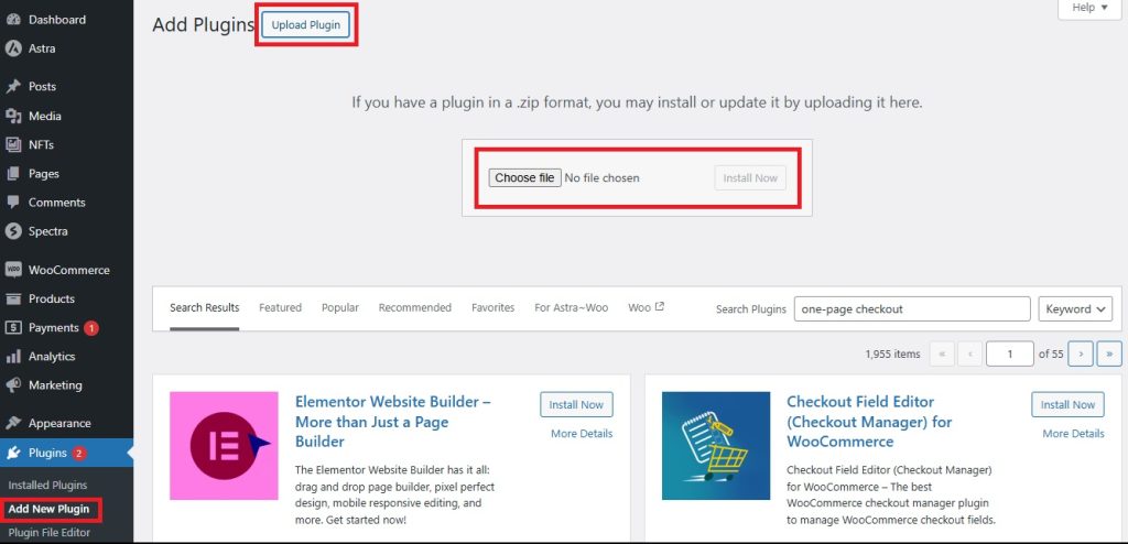 How to Set Up One-Page Checkout in Your WooCommerce Store 6 woo onepage plugin install